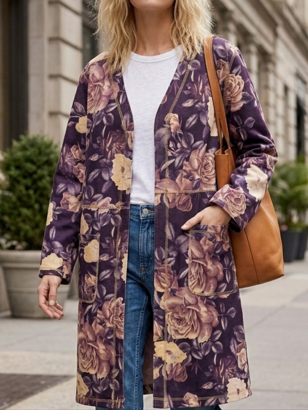 Solitaire By Anthropology. Duster/Jacket